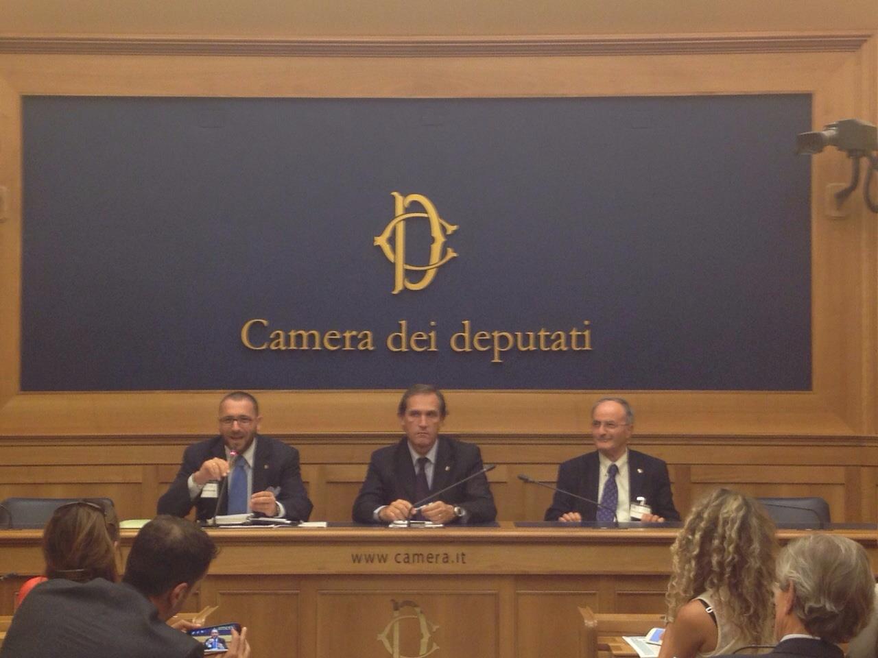 Immagini e parole della presentazione alla Camera