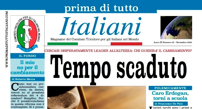 Sul nuovo numero: Tempo scaduto e mancano i&nbsp;leaders