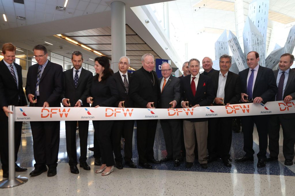 Volo diretto Dallas-Roma: chi c’era all’inaugurazione