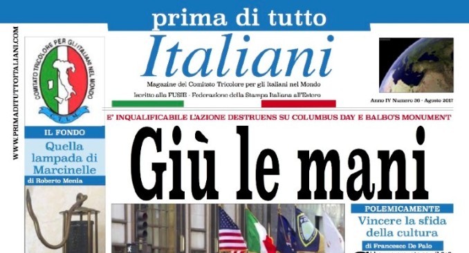 Sul nuovo numero: Giù le mani dai simboli italiani negli Usa