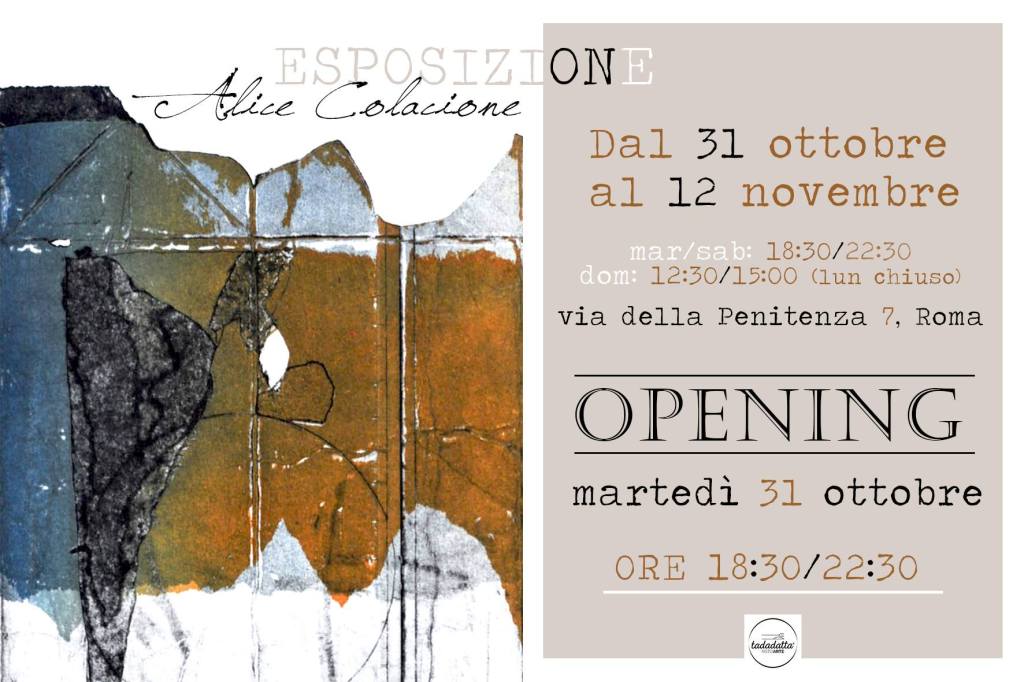 Paesaggio inormale e astratto: “prima” personale per la giovane Alice Colacione (in mostra a Roma)