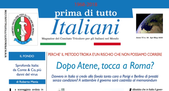Sul nuovo numero: Covid più default. Dopo Atene, Roma?