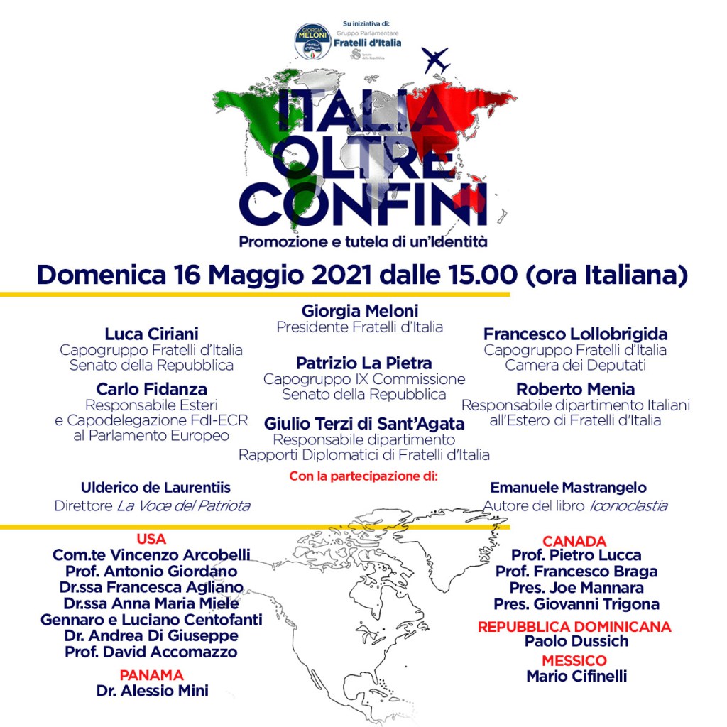 #italiaoltreconfini. Promozione e tutela di una Identità