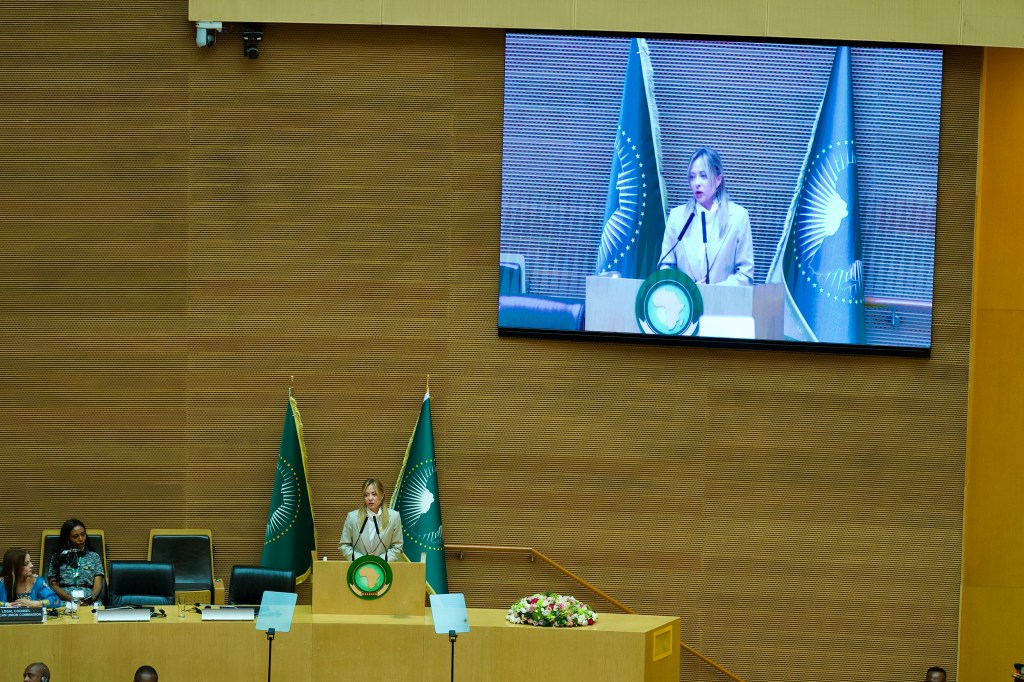 AFRICA AND ITALY, THE ROUTE IS COMMON.MELONI TO THE AFRICAN&nbsp;UNION