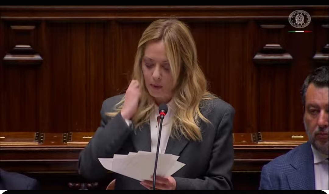 IL GOVERNO VA AVANTI, LA SINISTRA INDIETRO. IL DISCORSO DI MELONI ALLA CAMERA